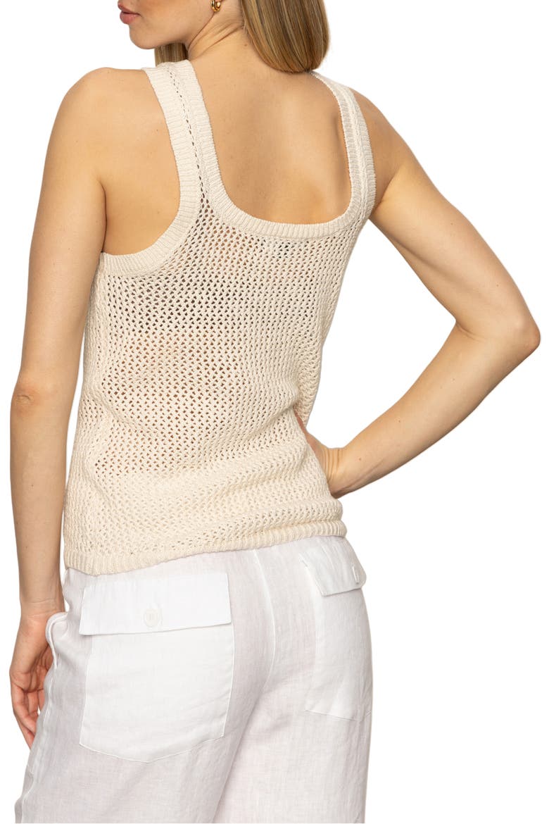 Cotton Sweater Tank, Alternate, color, MACRAME