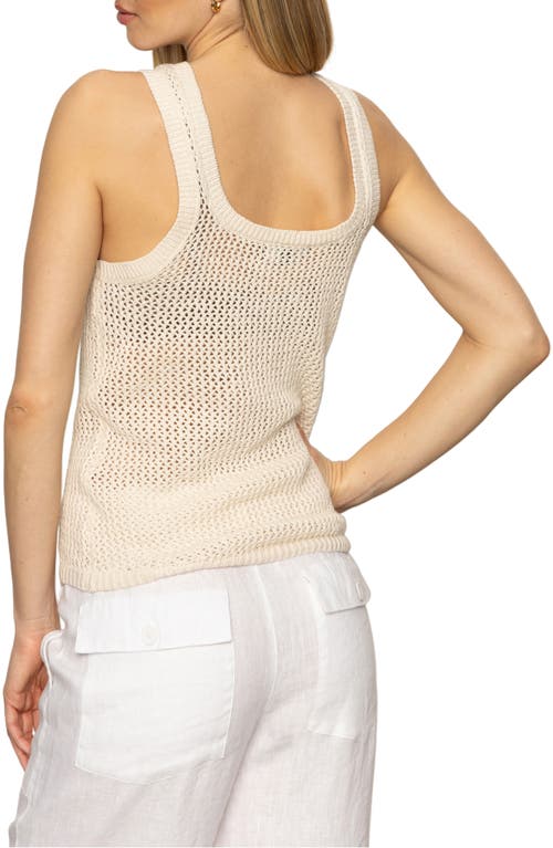 Sanctuary Open Stitch Sweater Tank