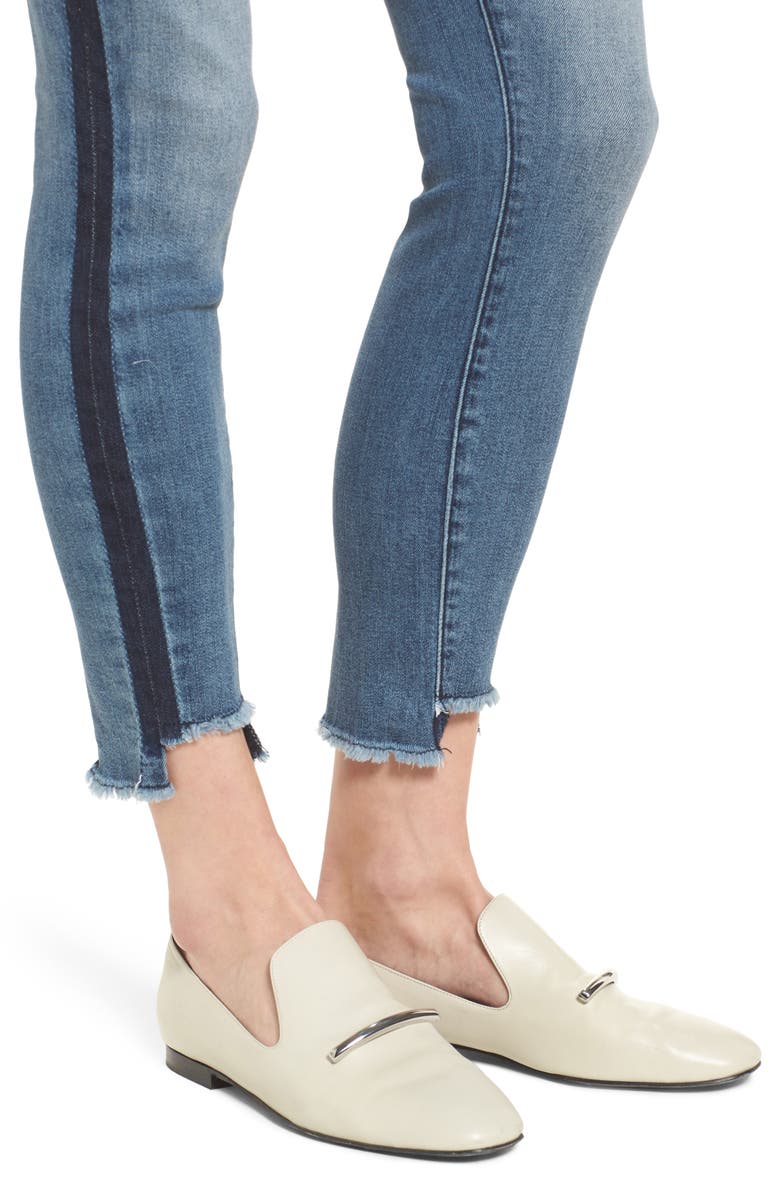 Parker Smith Twisted Seam Skinny Jeans, Alternate, color,