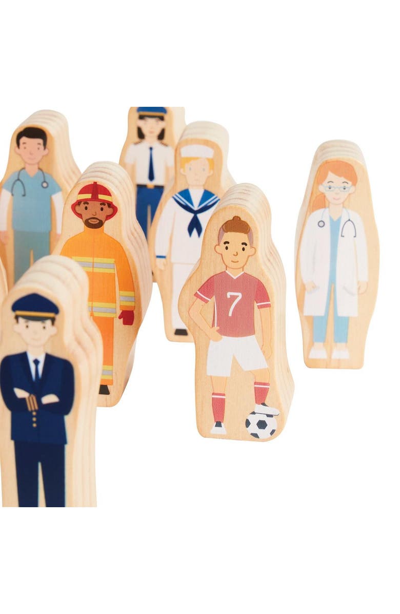 Kaplan Early Learning Company International Families and Community Workers - 42 Pieces, Alternate, color, Multicolored