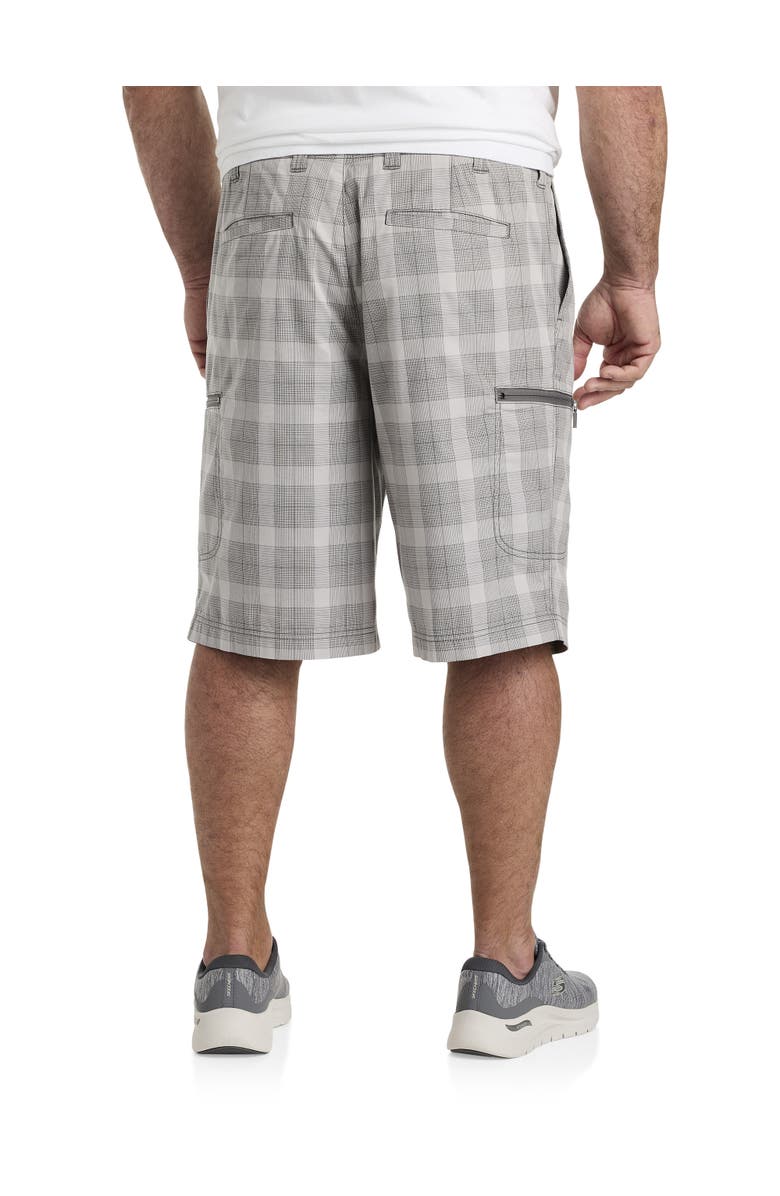 True Nation by DXL Big & Tall Everyday Flex Cargo Shorts, Alternate, color, Castlerock