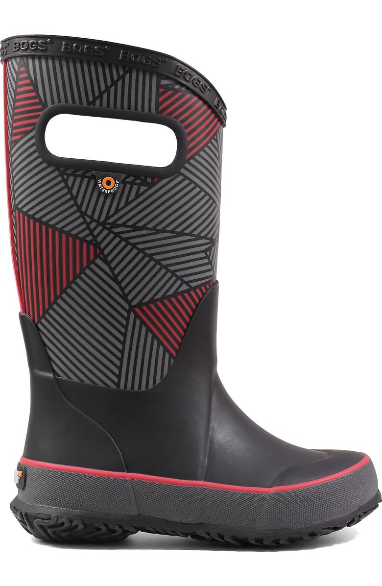 Bogs Big Geo Rubber Rain Boot, Alternate, color,
