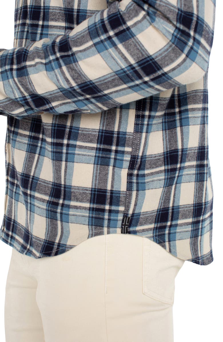 Liverpool Plaid Button-Up Shirt, Alternate, color, 