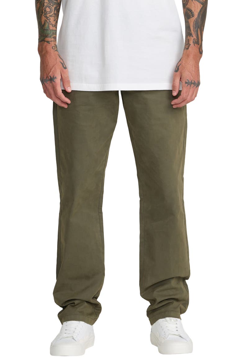 Weekend Washed Chino Pants, Main, color, FATIGUE
