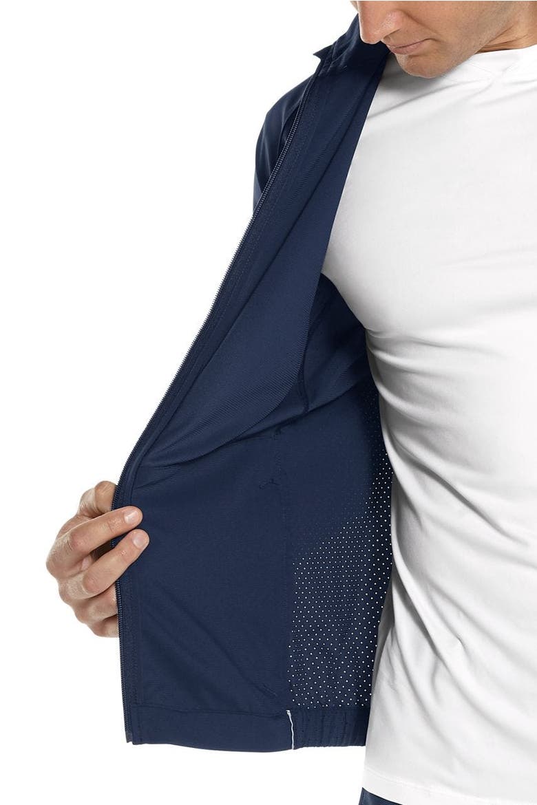 Men's Outpace Sport Jacket, UPF 50+ Sun Protection, Alternate, color, Navy