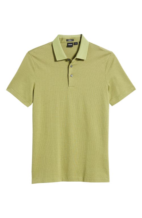 Hugo Boss Boss Pitton Slim Fit Mercerized Cotton Polo
