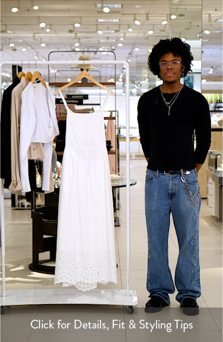 Tie Back Sleeveless Midi Dress, sales video thumbnail