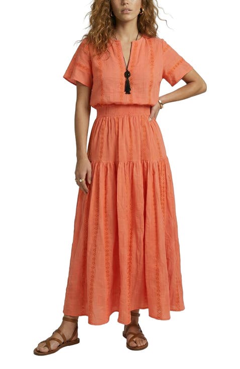 Candice Flutter Sleeve Maxi Dress