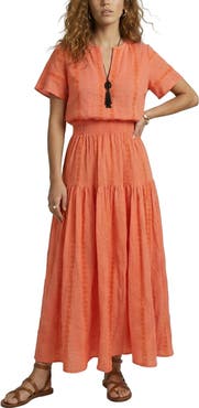 Raffya Candice Flutter Sleeve Maxi Dress