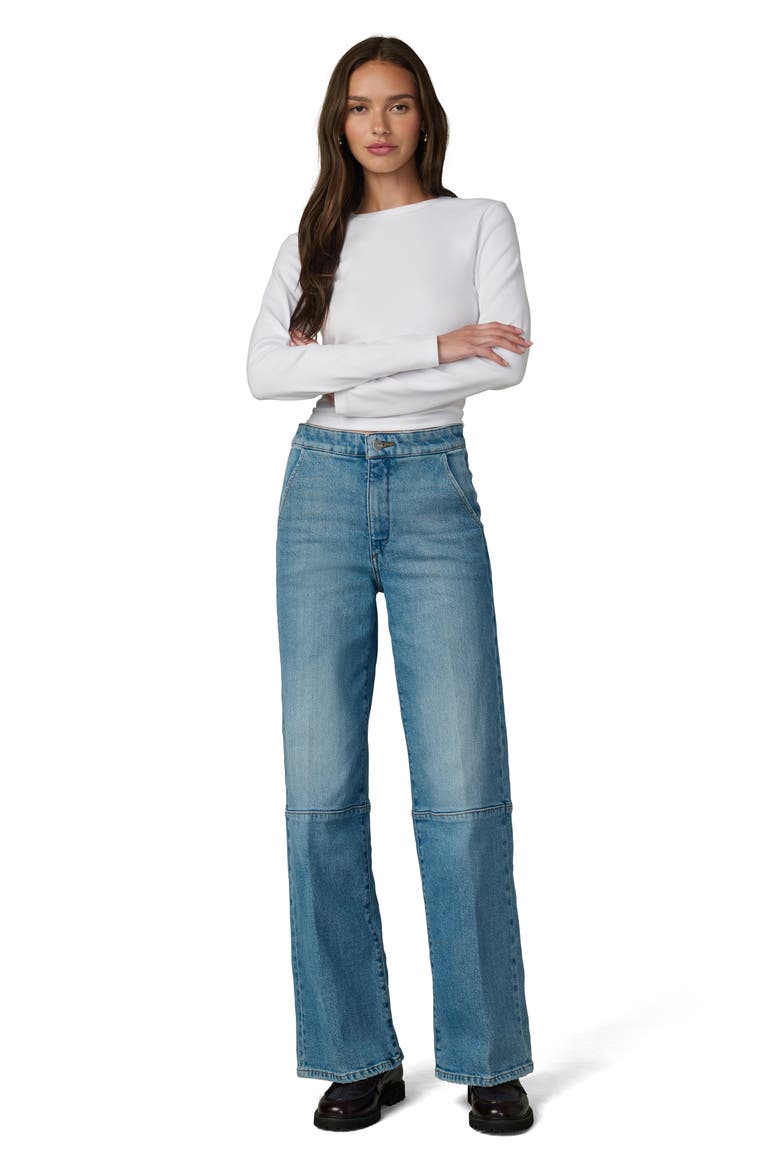 The Mia Seamed High Waist Wide Leg Jeans, Alternate, color, MIRACULOUS