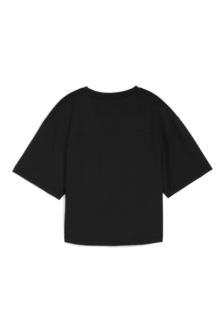 CLOUDSPUN Relaxed T-Shirt, Alternate, color, PUMA BLACK