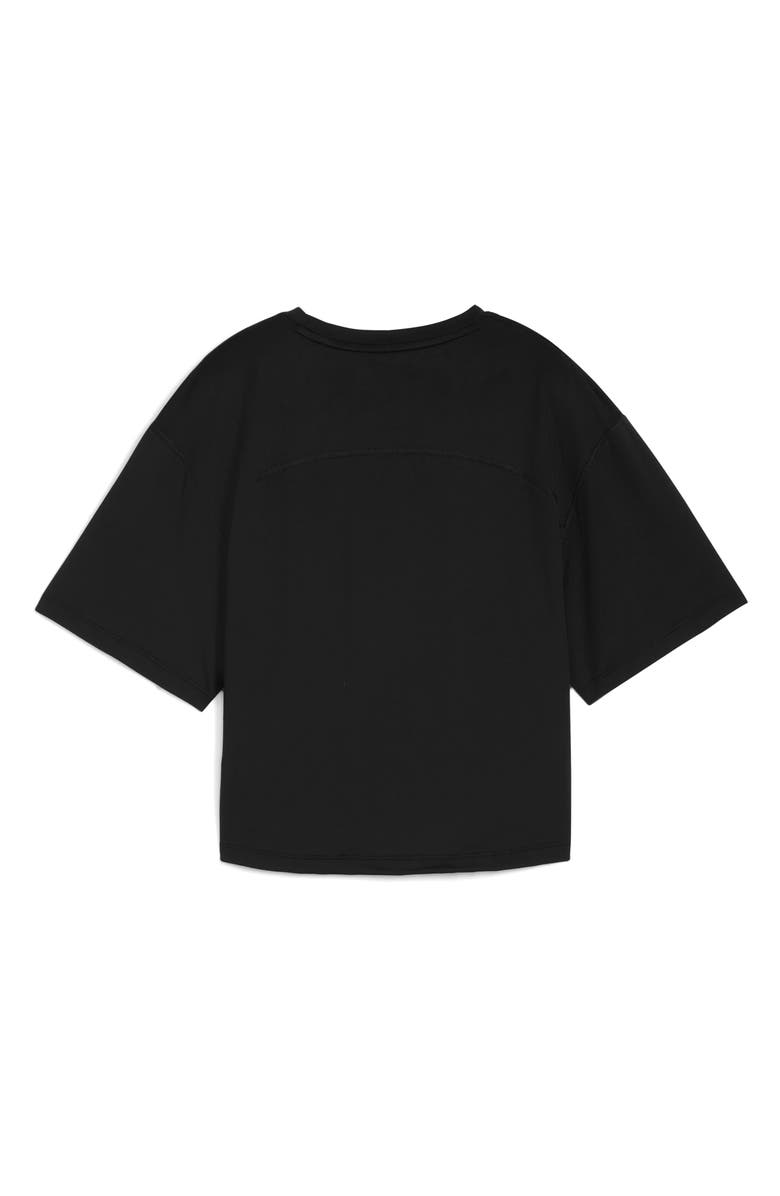 PUMA CLOUDSPUN Relaxed T-Shirt, Alternate, color, Puma Black