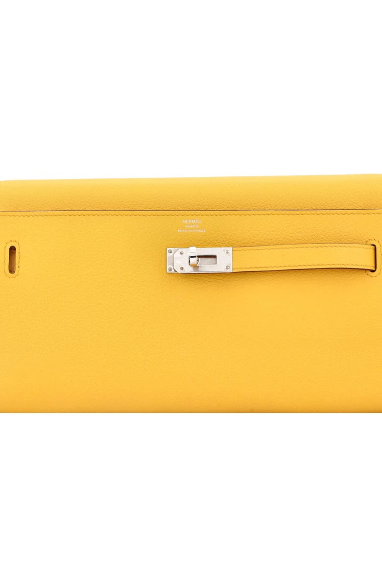 Pre-Owned Hermes Kelly To Go Wallet Evercolor, Alternate, color,