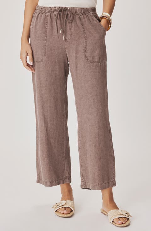 Angie Crop Wide Leg Pants