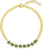 SPHERA MILANO CZ Star Chain Bracelet