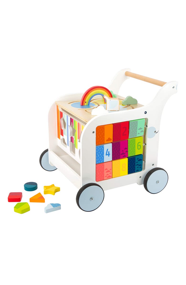 SMALL FOOT Elephant Shape Sorter Walker Toy, Alternate, color, 