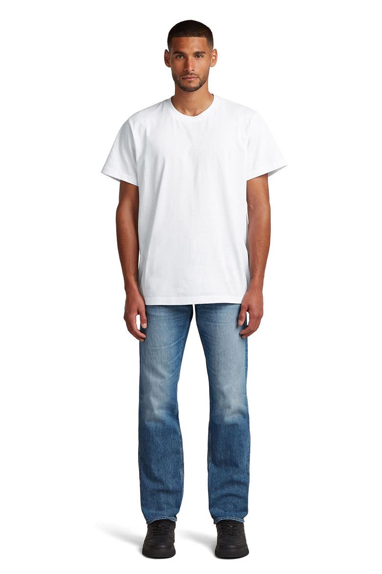Mosa Straight Jeans, Alternate, color, SUN FADED BLUE DONAU