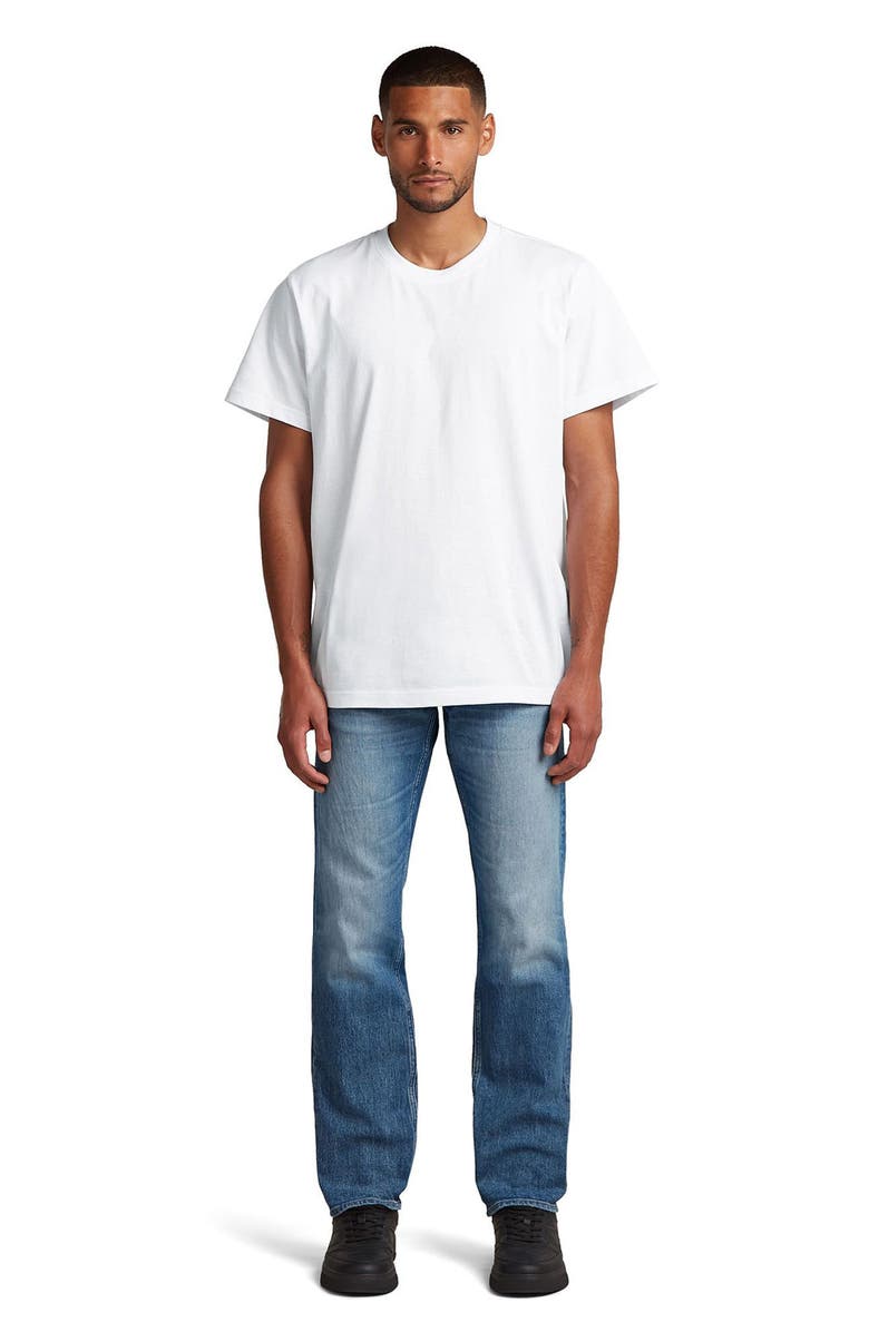 G-STAR Mosa Straight Jeans, Alternate, color, Sun Faded Blue Donau