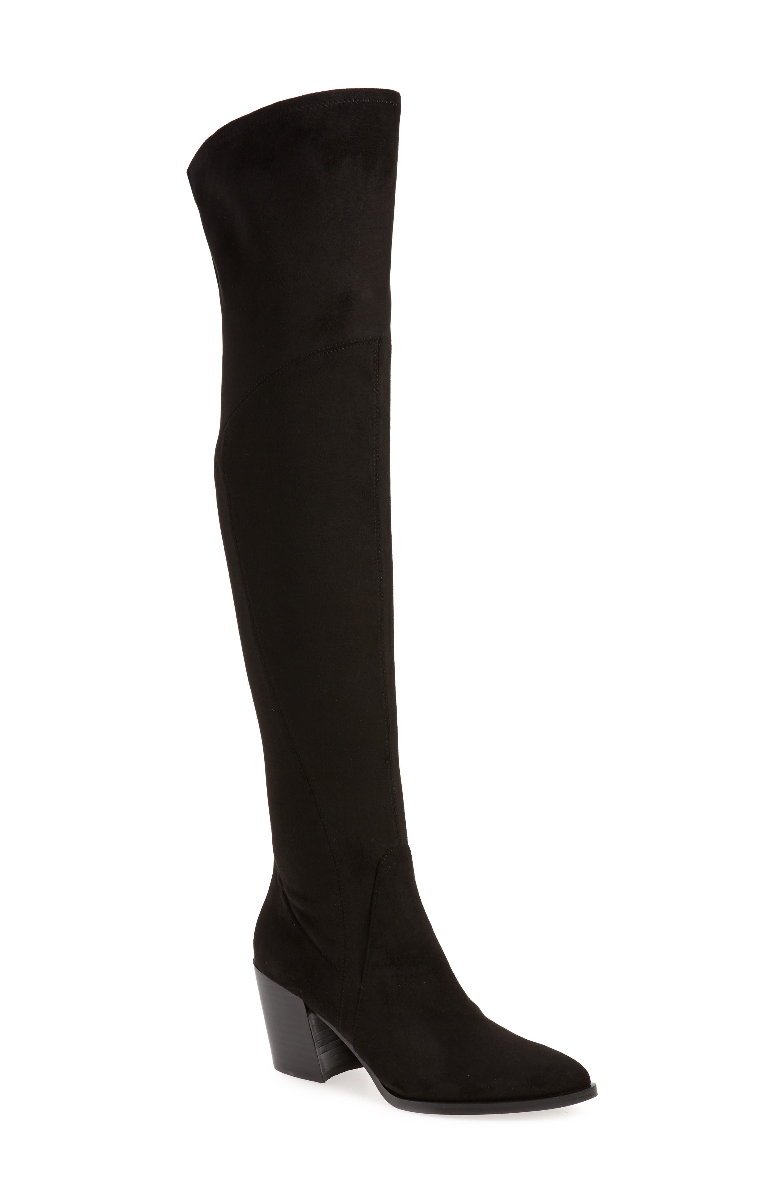 Marc Fisher LTD Cathi Pointed Toe Over the Knee Boot, Main, color, 