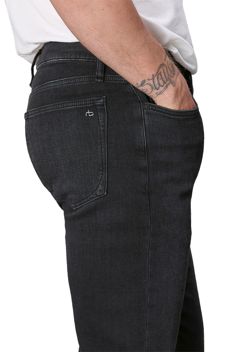 Fit 2 Stride Slim Fit Jeans, Alternate, color, WASHED BLACK
