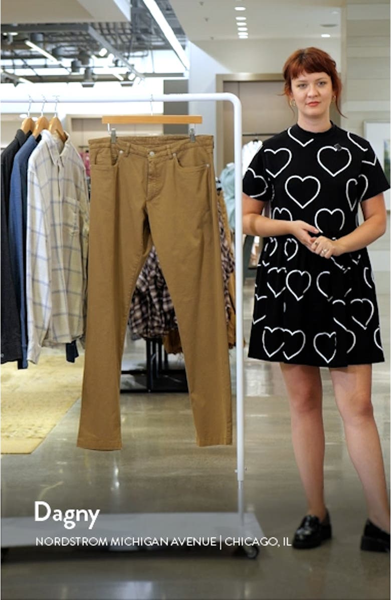 Jackie 5-Pocket Stretch Cotton Pants, sales video thumbnail