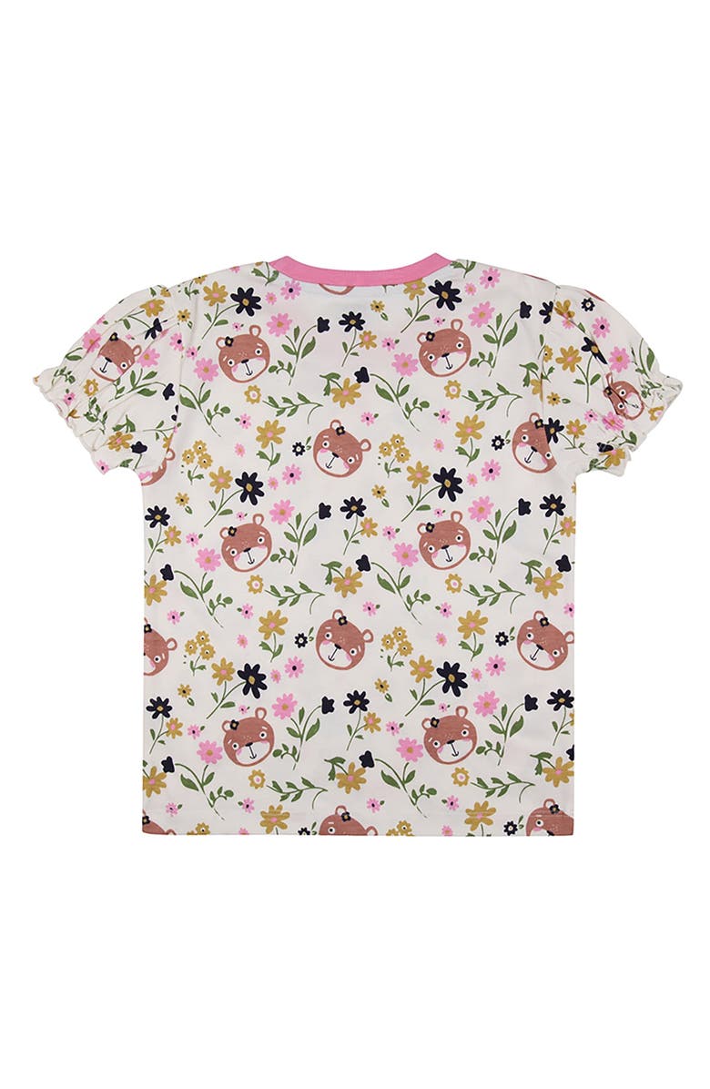 Lilly + Sid Organic Cotton Lilly And Sid And Stripe Print T-Shirts - 2 Pack, Alternate, color, Multi