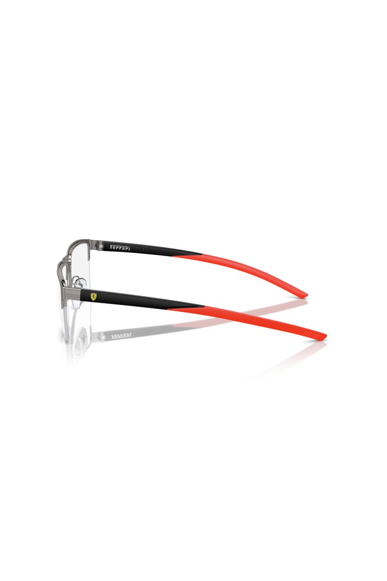 57mm Rectangle optical glasses, Alternate, color, Grey