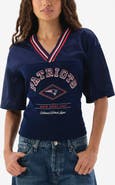 Off Season San Francisco 49ers Graphic V-Neck Lace Back T-Shirt