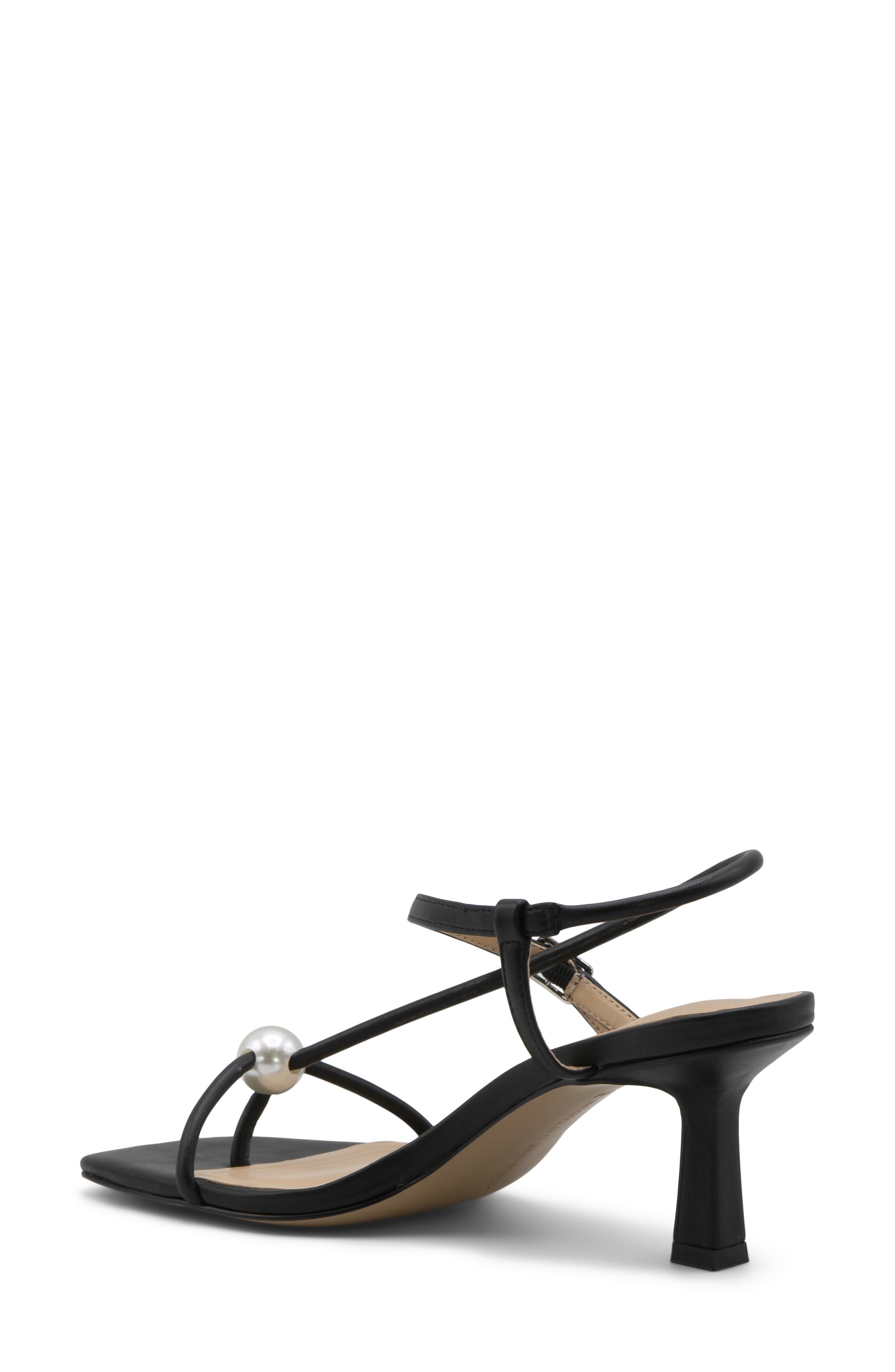 Adrienne Vittadini Begley Sandal, Alternate, color, Black