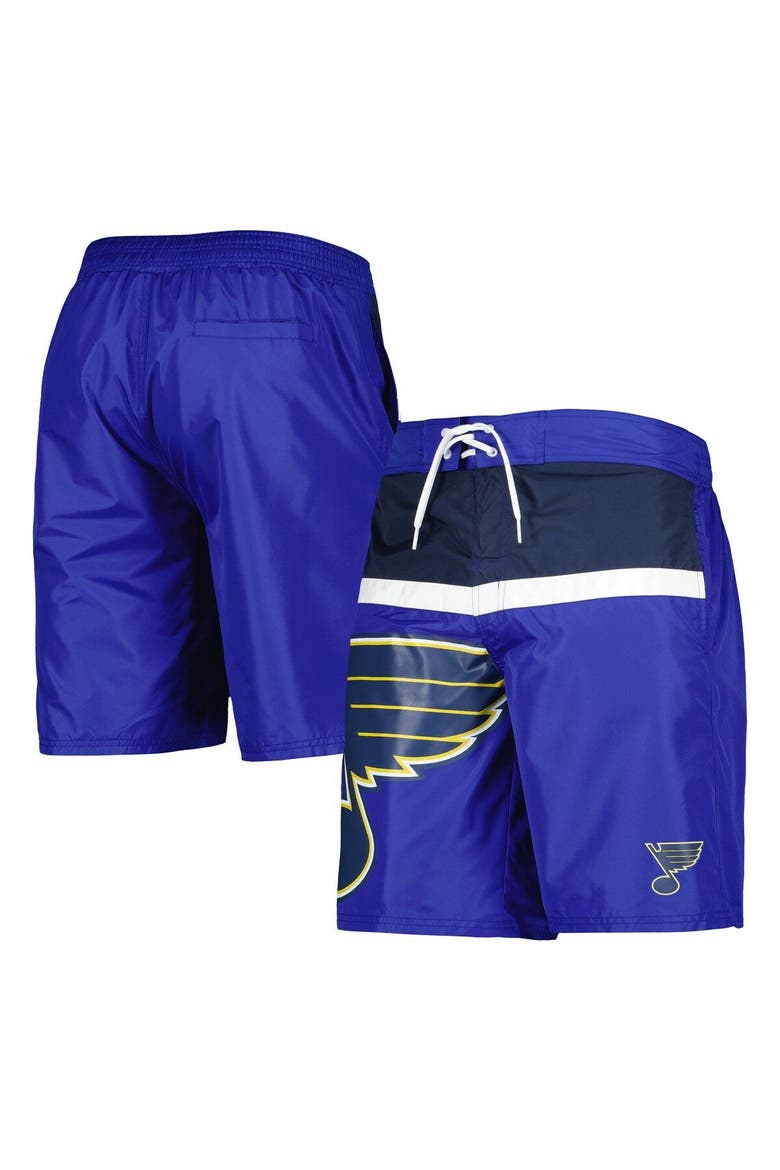 Men's Starter Blue St. Louis Blues Sea Wind Swim Trunks, Alternate, color, Royal