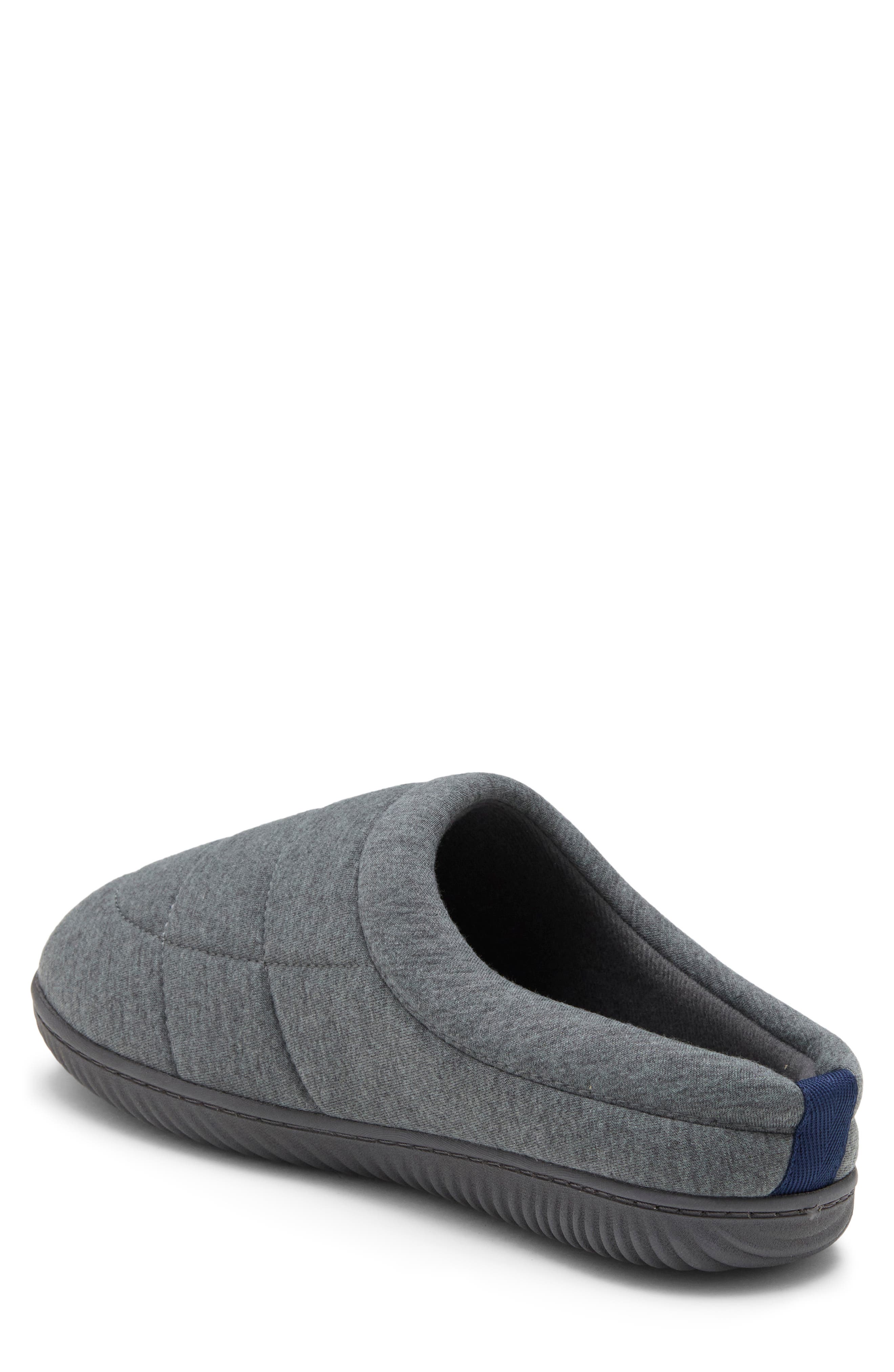 Arlo Jersey Clog Slipper, Alternate, color, DARK HEATHER GREY