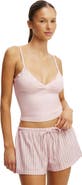 COTTON ON BODY Women's Dreamy Soft Lace Triangle Cami