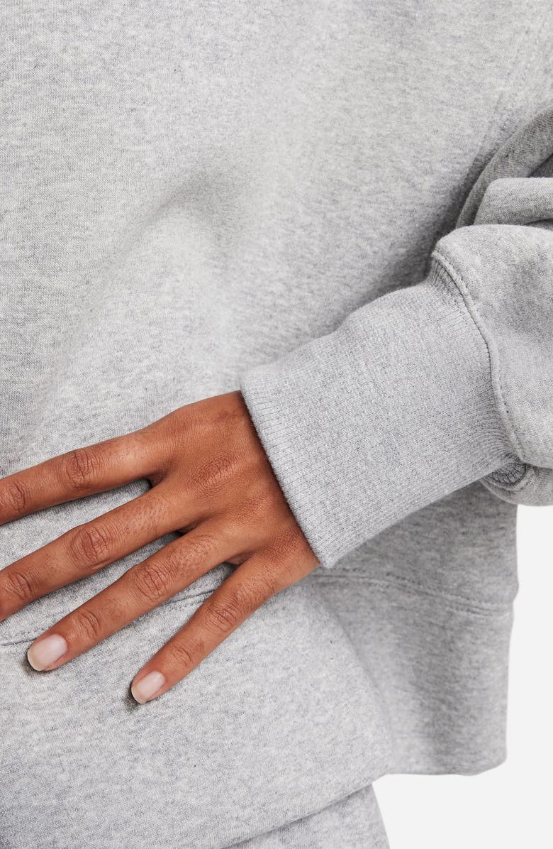 Nike Sportswear Phoenix Fleece Oversize Cardigan, Alternate, color, 063 063 Dk Grey Heather/Sail