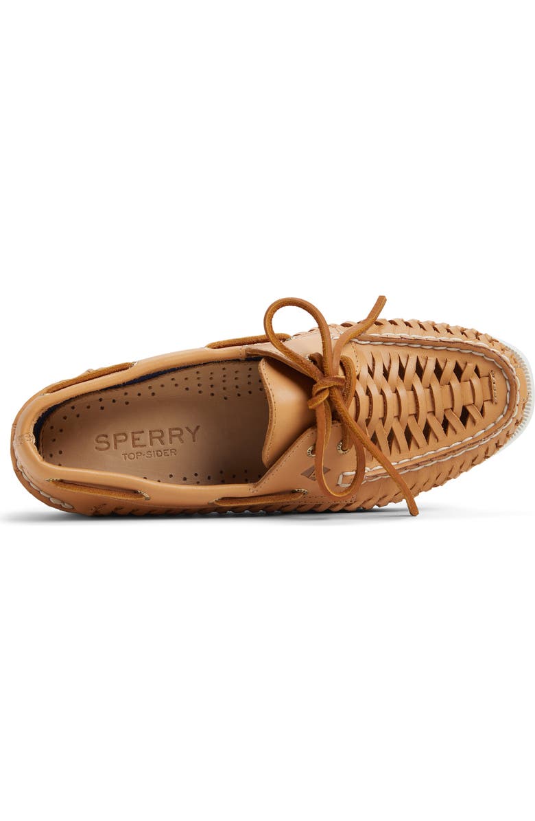 Sperry Woven Loafer, Alternate, color, Tan