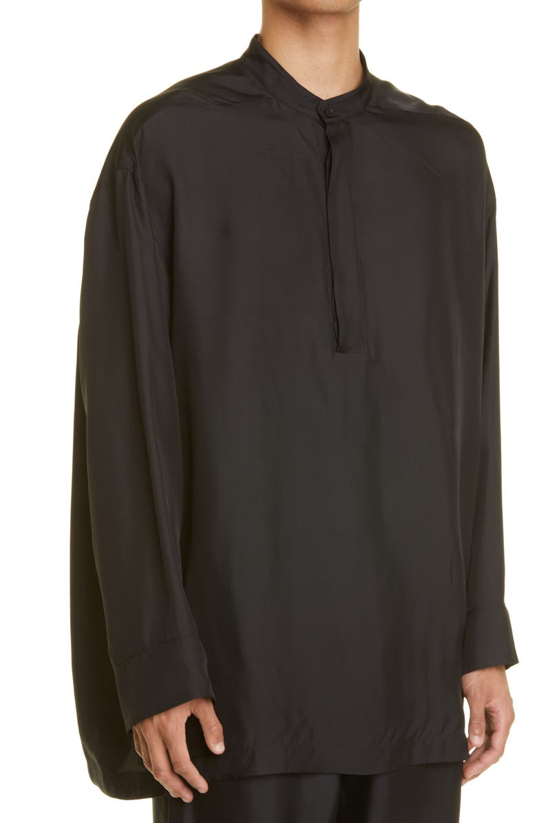 Fear of God Long Sleeve Lounge Shirt, Alternate, color,