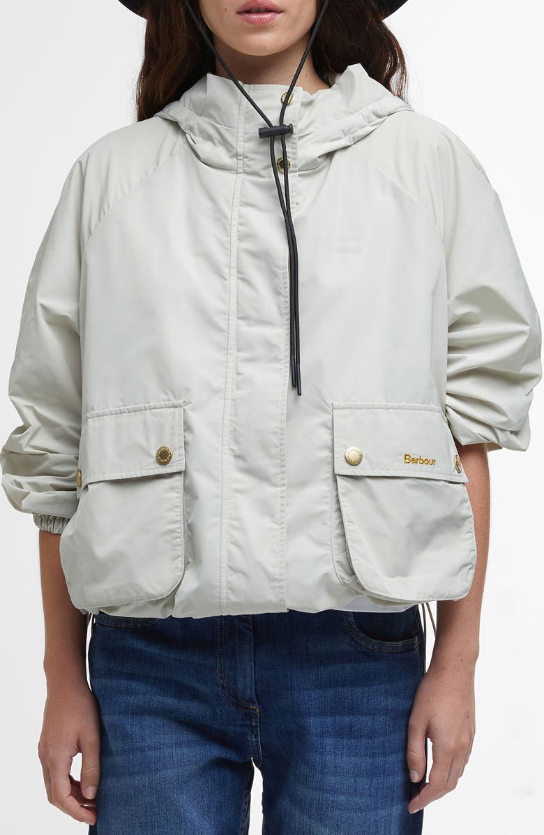 Barbour Mae Showerproof Hooded Jacket, Main, color, 
