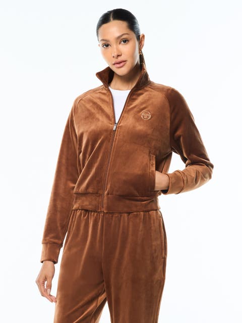 Anita Velour Track Jacket