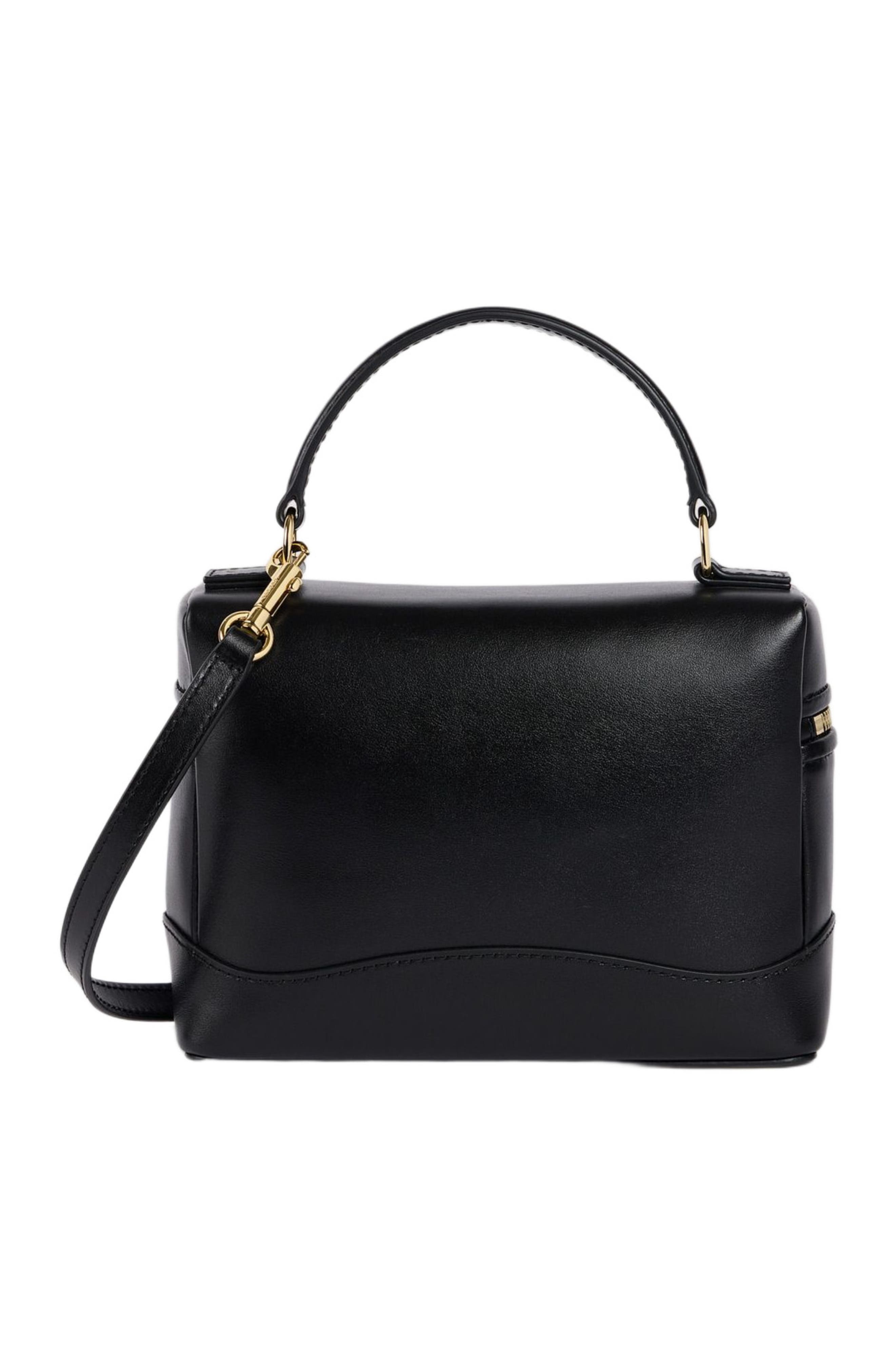 TANGOLINO leather bag, Alternate, color, Black