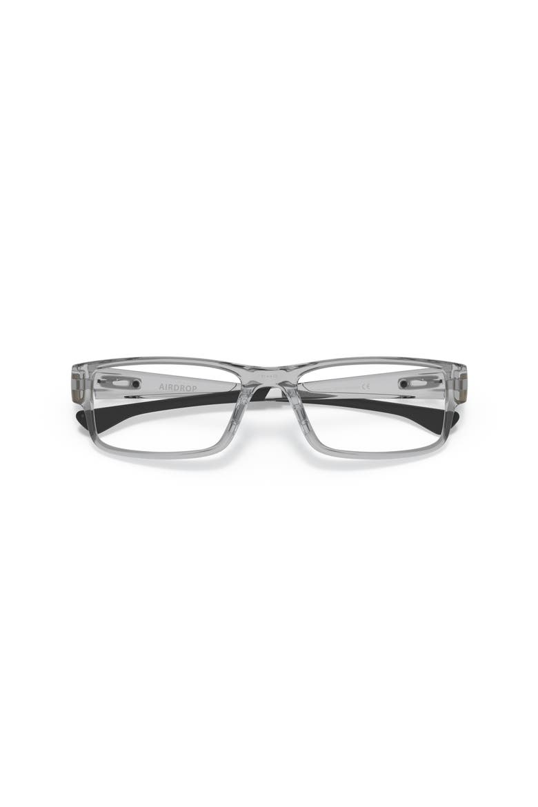 53mm Rectangle optical glasses, Alternate, color, Black / Grey