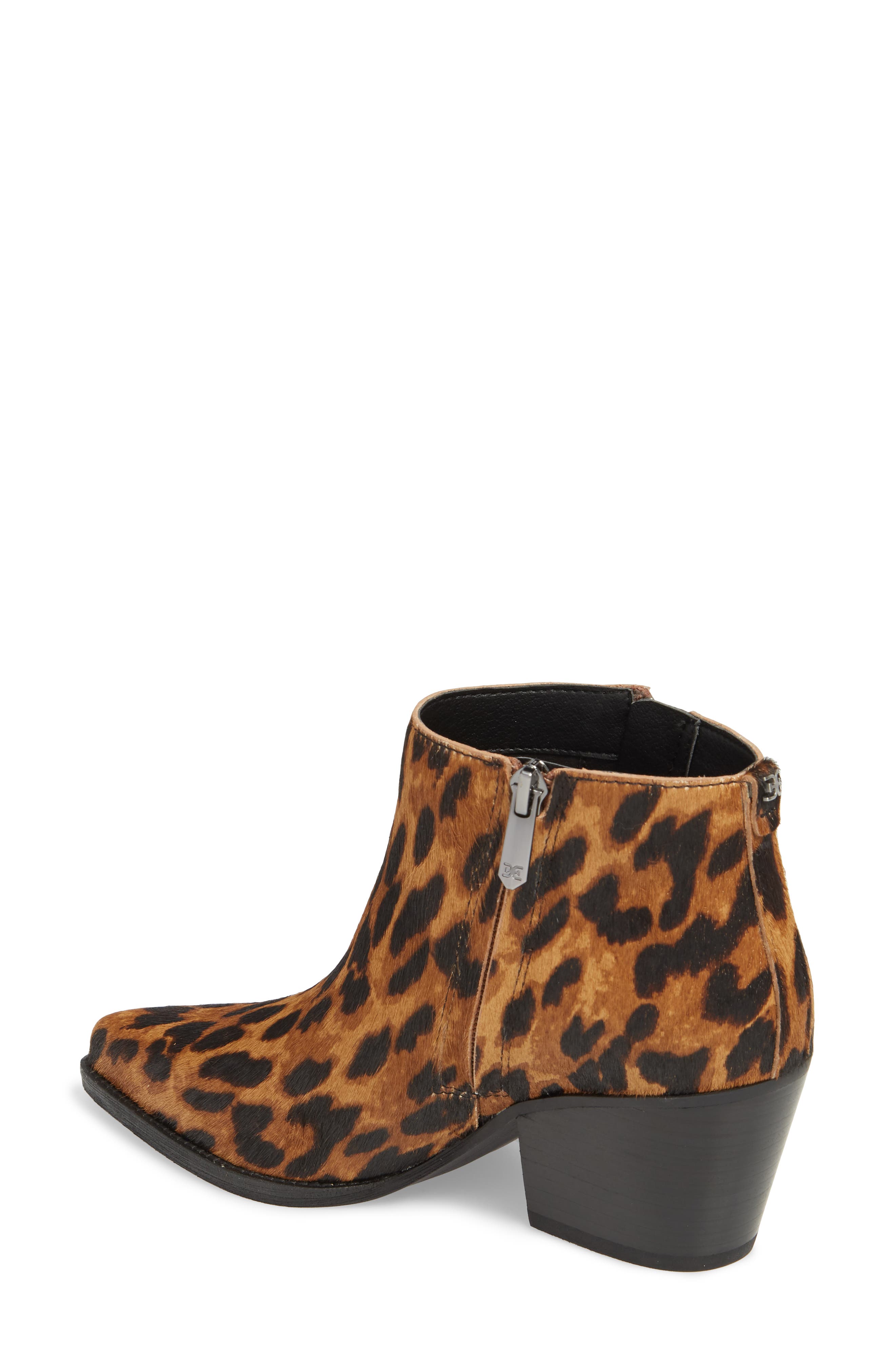 Walden Bootie, Alternate, color, LEOPARD BRAHMA HAIR