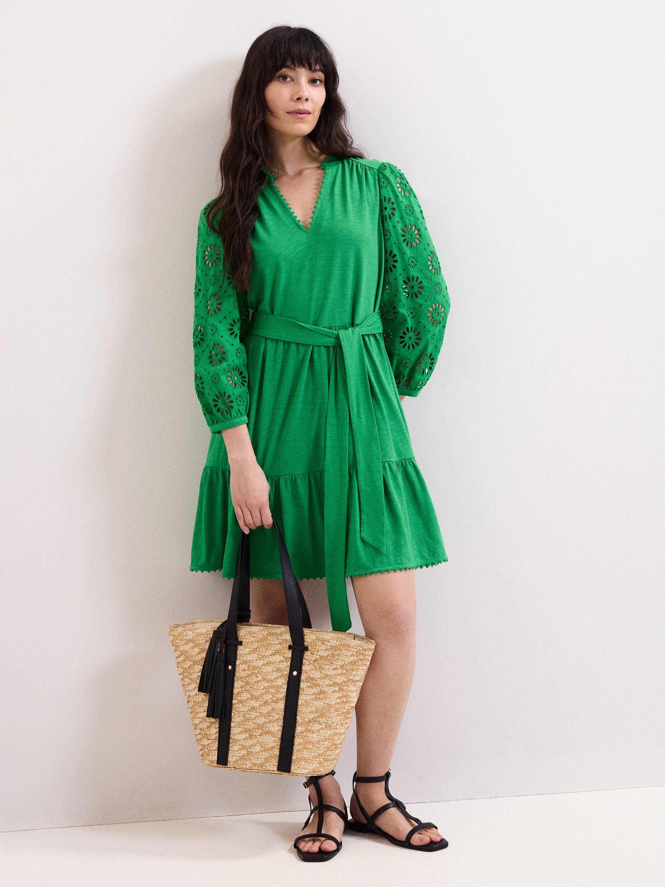Florie Green Dress - image 2