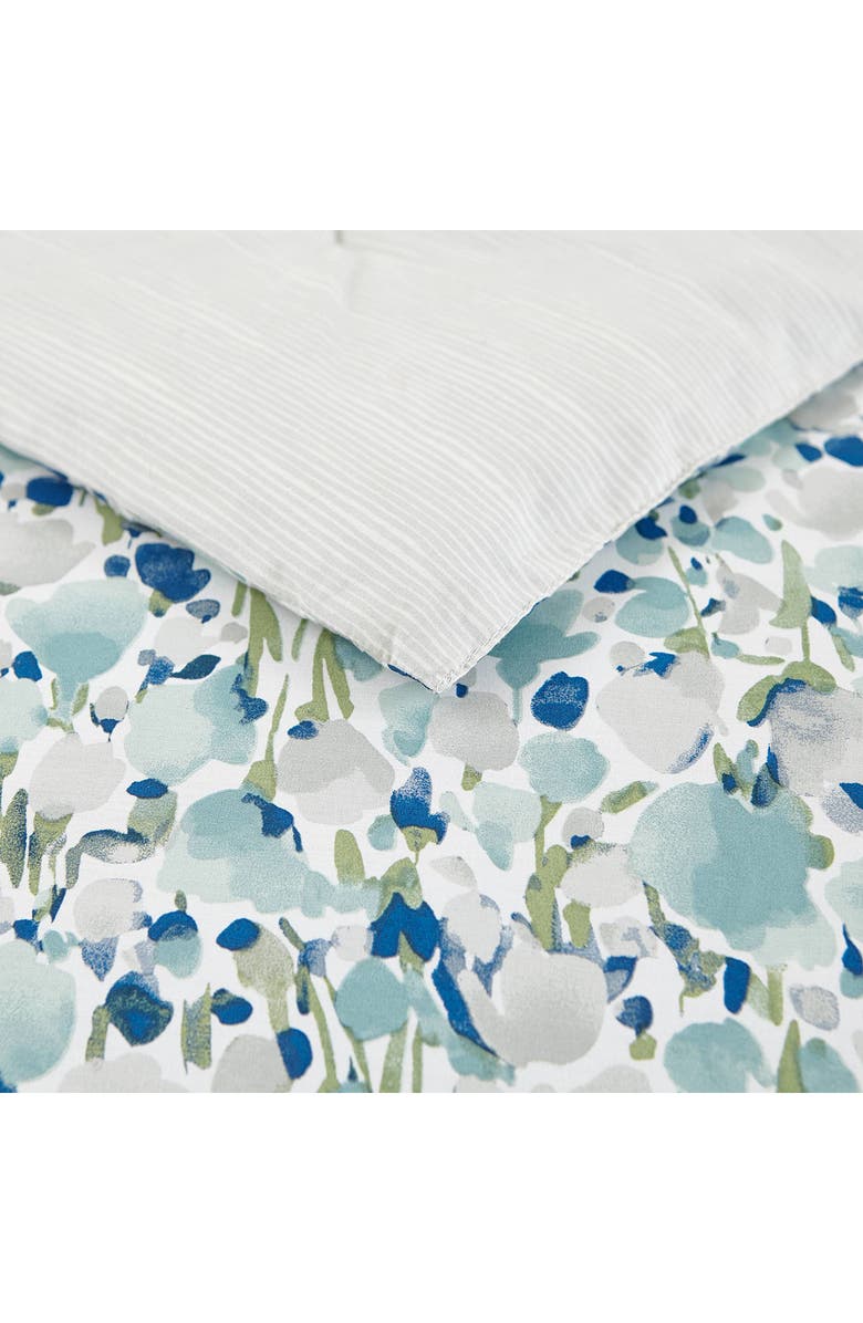 POPPY AND FRITZ Olivia Cotton Comforter & Shams Set, Alternate, color, Blue