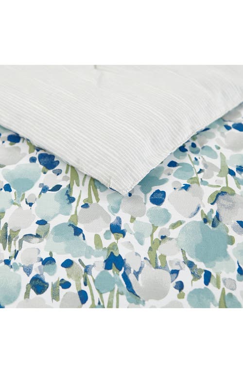 Poppy & Fritz Poppy And Fritz Olivia Cotton Comforter & Shams Set In Blue