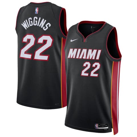 Unisex Nike Andrew Wiggins Black Miami Heat Swingman Jersey - Icon Edition
