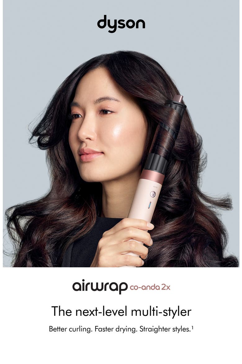 Airwrap Co-anda2x™ Multi-styler & Dryer Straight+Wavy in Ceramic Pink and Rose Gold $749.99 Value, Alternate, color, CERAMIC PINK/ ROSE GOLD