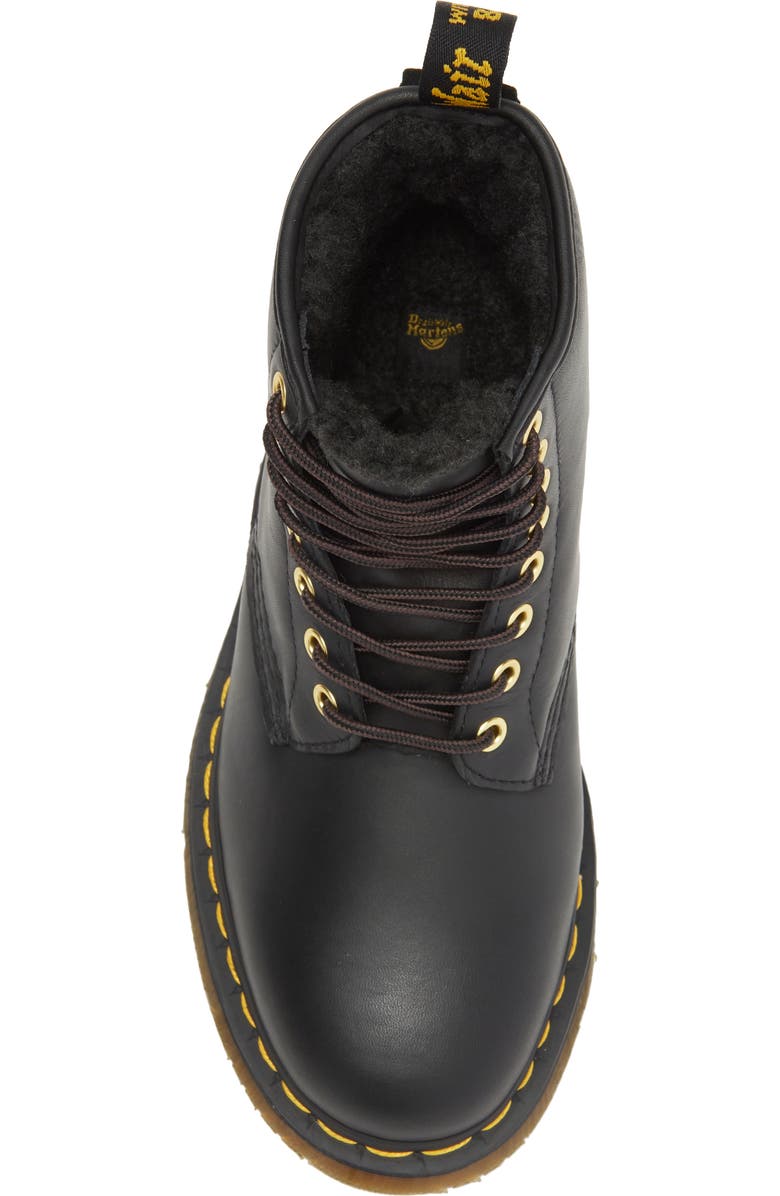 Dr. Martens 1460 Waterproof Wintergrip Faux Fur Lined Boot, Alternate, color,