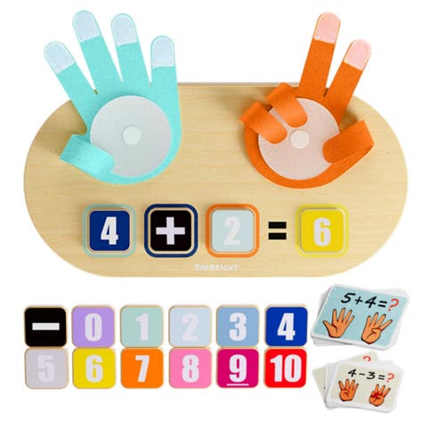 Educational Learning Number Toy, Finger Counting Math Toys