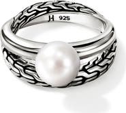 John Hardy JH Essentials Pearl Ring