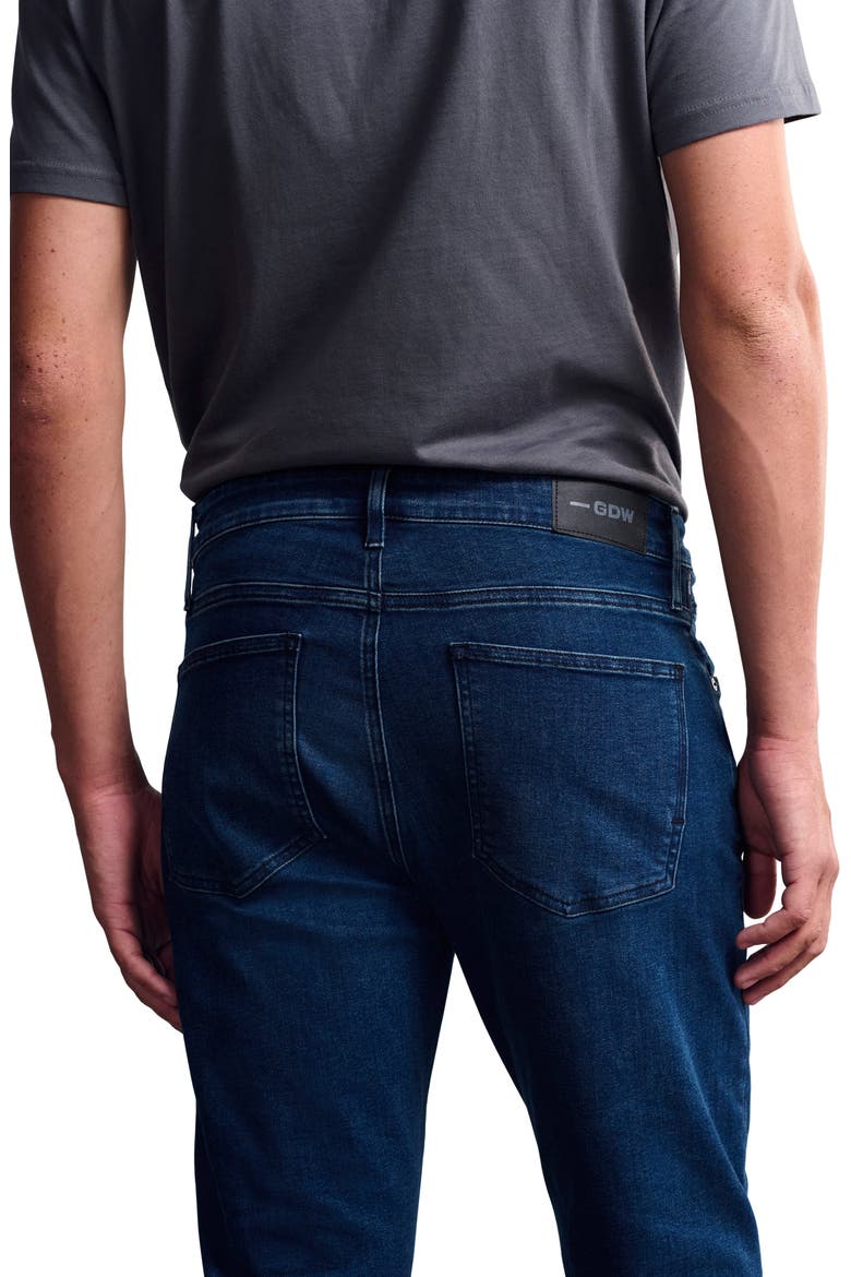 Bridge Straight Leg Jeans, Alternate, color, INK DENIM
