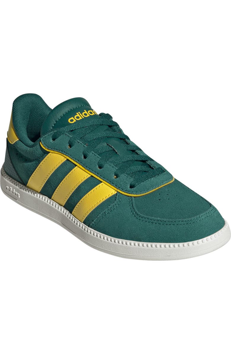 adidas Kids' Breaknet Sleek Sneaker, Main, color, Green/ Yellow/ Off White